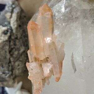 Mango Quartz Lemurian cluster